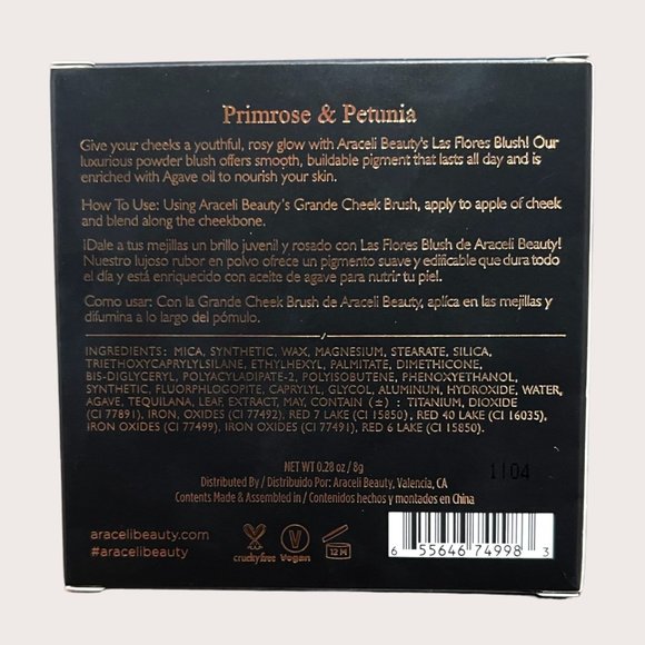 Araceli Beauty Las Flores Blush in Petunia & Primrose - Picture 6 of 9